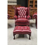 Chesterfield Charlemont Old Eng Burgundy