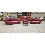 Chesterfield Charlemont Old Eng Burgundy