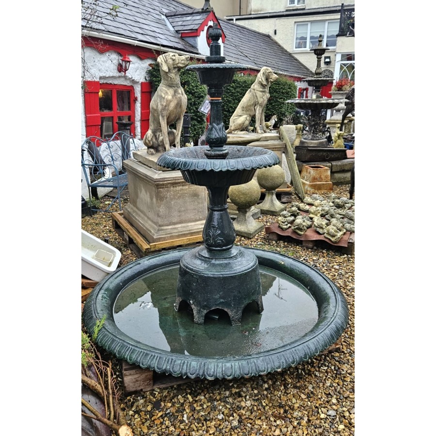Cast Iron Fountain Heavy Quality NOW SOLD