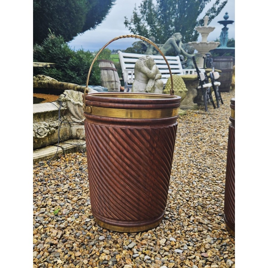 Irish Peat Bucket Moy Antiques