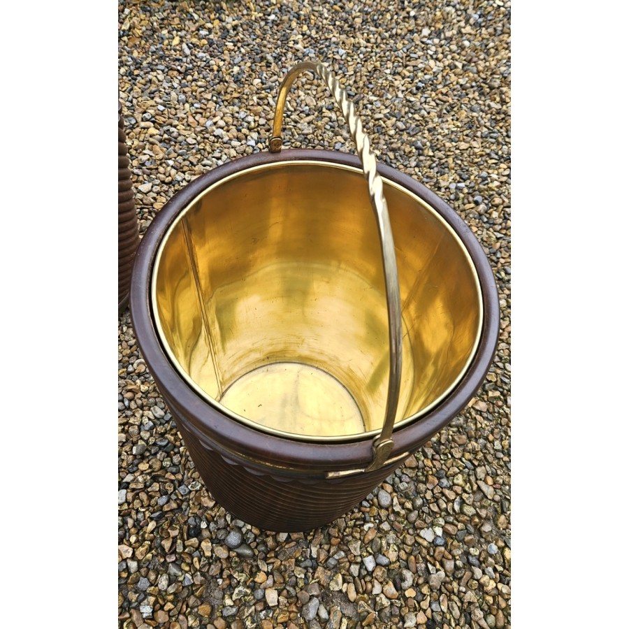 Irish Peat Bucket Moy Antiques