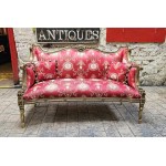 Gilt Wood Settee