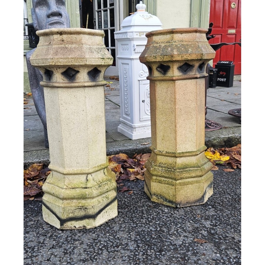 Pair Victorian Chimney Pots SOLD