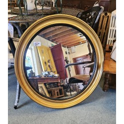 Round Gilt mirror