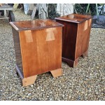 Pair Bachelor Chests Bedside open front