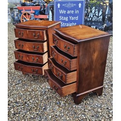 Pair Yew wood Bedside Cabs NOW SOLD