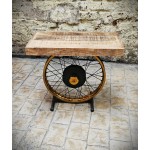 Wheel Console Table