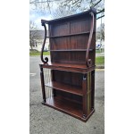 Pair Regency Style Bookcase/Display Shelves