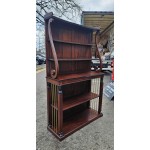 Pair Regency Style Bookcase/Display Shelves