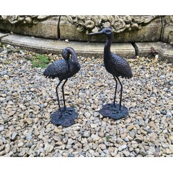 Pair Small Cranes