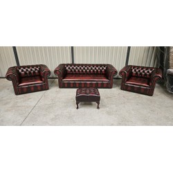 Chesterfield Sofa Fixed Seat