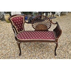 Pure Edwardian Settee SOLD