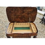 Burr Walnut Work Table