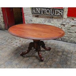 Oval Tilt Top Table