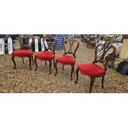 Victorian Walnut Chairs