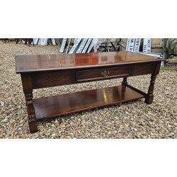 Oak Wine/Coffee Table 