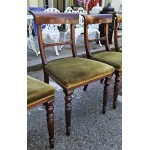 8 Green Dining Chairs