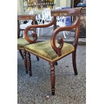 8 Green Dining Chairs