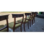 8 Green Dining Chairs