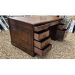 5ft Desk Tan leather 