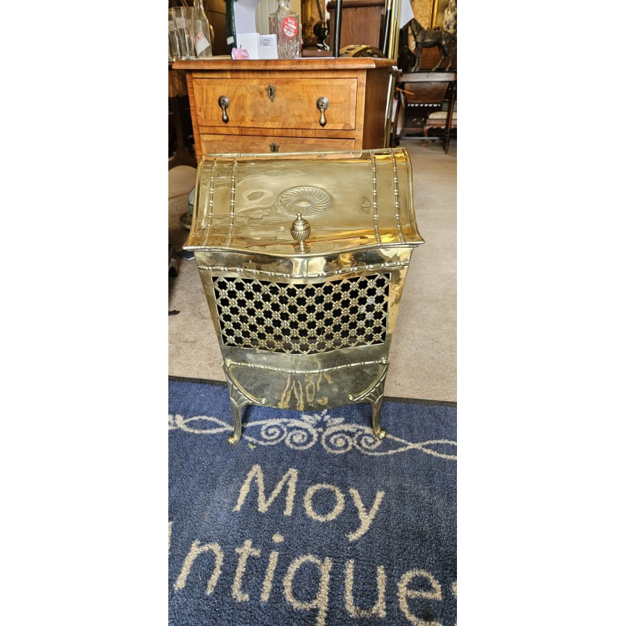Brass Fireside Box