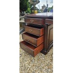 Leather Top Partners Desk 6ft
