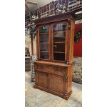Victorian Bookcase Secretaire