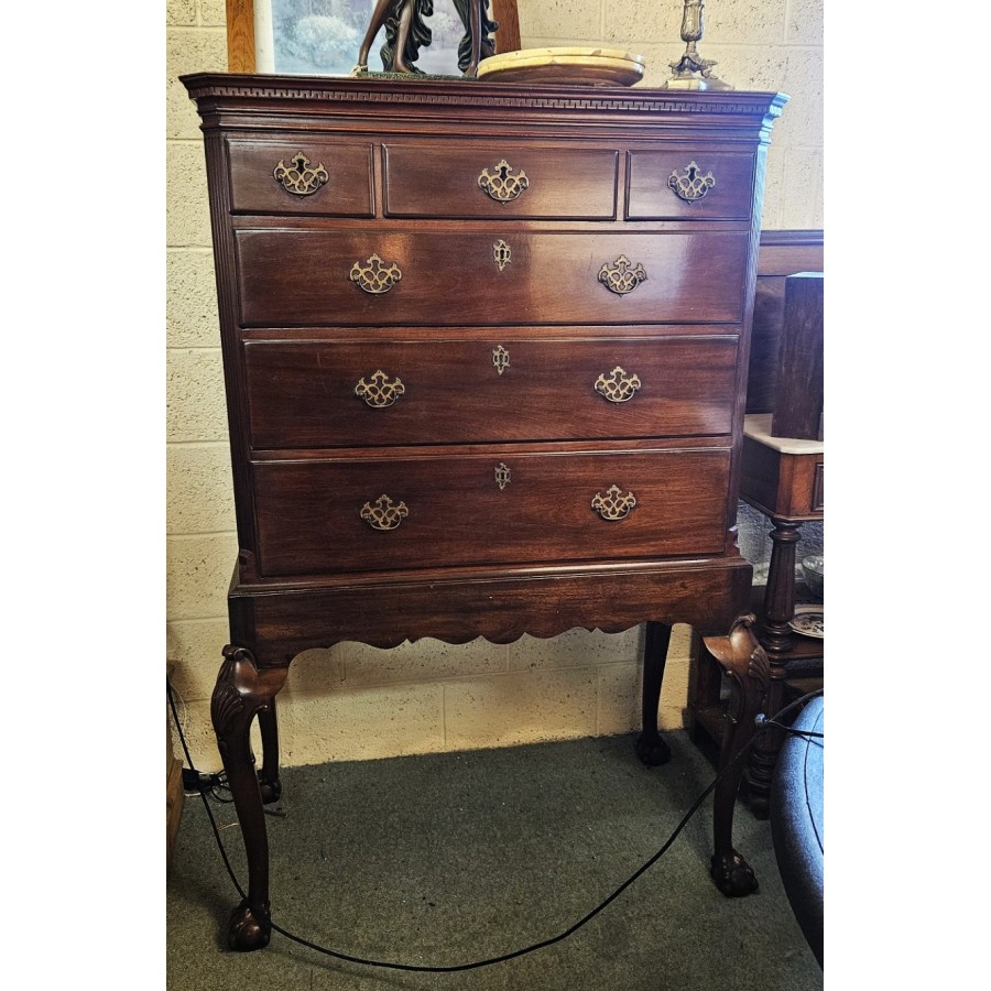 Irish Georgian Chest On Legs SOLD