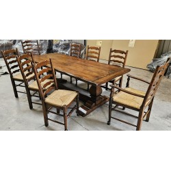 Oak Refectory Table & Chairs Oak Refectory Table & Chairs