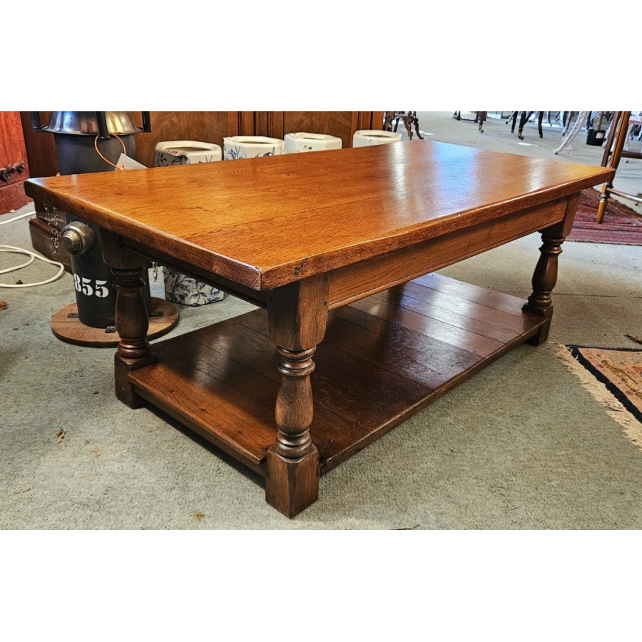 Solid Oak Coffee/Wine Table