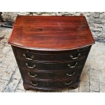 Victorian Bow Front Chest Drawers 
