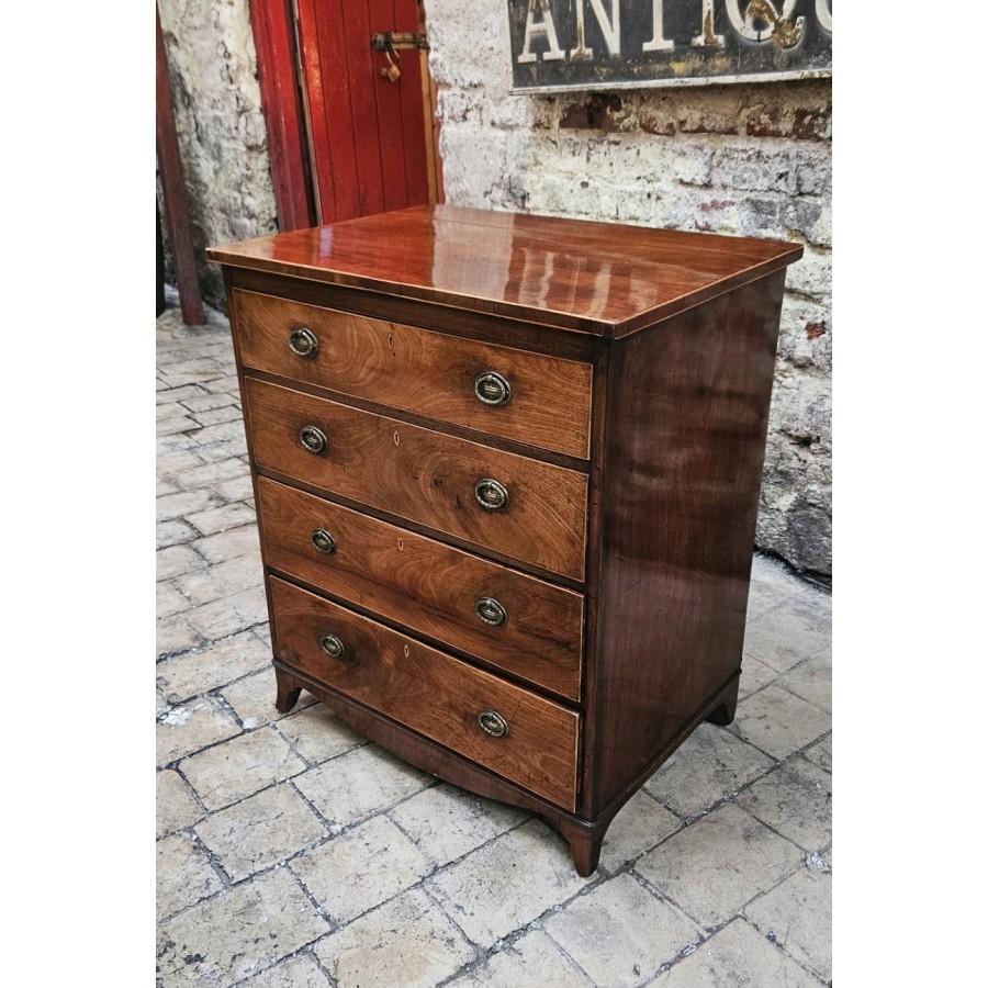 Small Georgian Chest Of Drawers