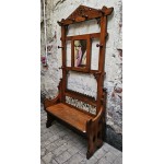 Victorian Oak Hallstand