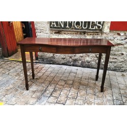 Serpintine Antique Console Table 
