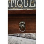 Serpintine Antique Console Table 