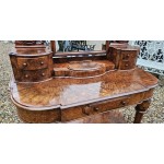 Duchess Dressing Table Burr Walnut