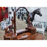 Duchess Dressing Table Burr Walnut